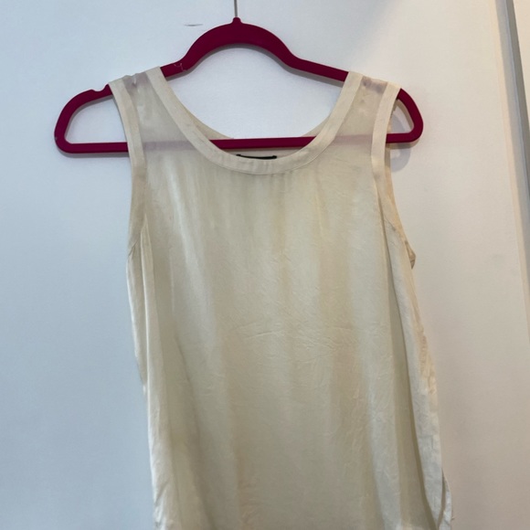 Rachel Zoe silk tunic side button size 2 - Picture 3 of 3